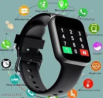 T-500 smartwatch Text Messaging, Pedometer, Heart Rate Monitor (Black) Smartwatch