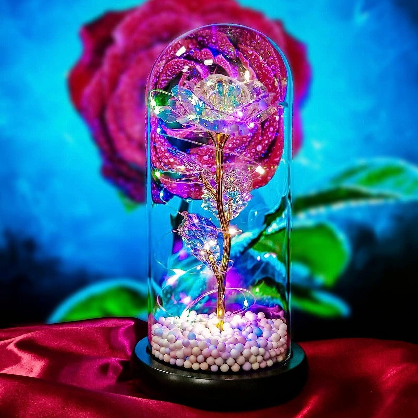 Rose Light Up Flower for Gifts