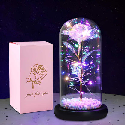 Rose Light Up Flower for Gifts