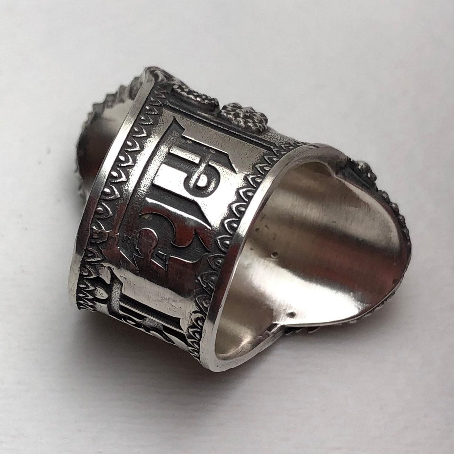 Charming Silver Hanuman Ring