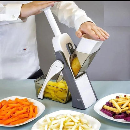 Multifunctional Slicer for Vegetables Chopper and Dicer with Thickness, Size Adjustable